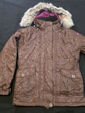 Body Glove Brown Patterned Ski Suit Women Small